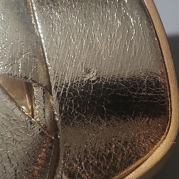 Eugenia Molina Metallic plataform chucky heels size 6 - Picture 9 of 9